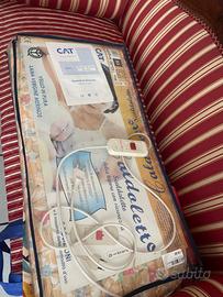 Scaldaletto elettrico singolo lana merinos