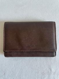Vintage! Portafoglio in pelle marrone Valentini