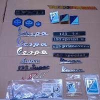 targhette auto e Vespa d'epoca 