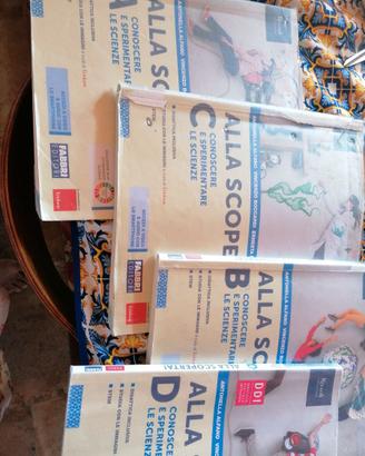 Libro scienze scuola media alla scoperta A B C D