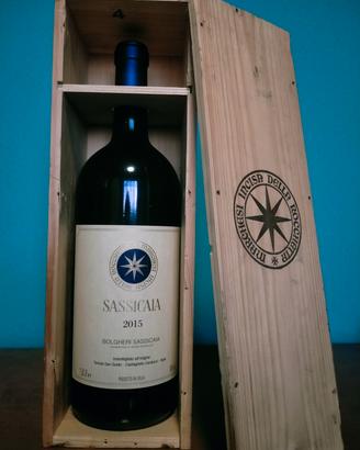 vino sassicaia magnum 2015
