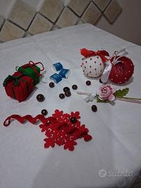 Decorazioni Natalizie fatti ad uncinetto