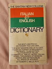 dizionario The Bantam New College Italian & Englis