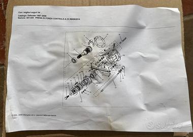 Presa di forza centrale A-(V) MA962814 Defender