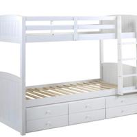 Letto a Castello Separabile in legno