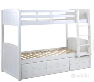 Letto a Castello Separabile in legno