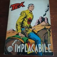 Fumetto TEX GIGANTE n. 105 L'IMPLACABILE - 1° Ediz