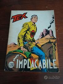 Fumetto TEX GIGANTE n. 105 L'IMPLACABILE - 1° Ediz
