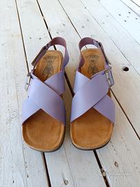 Sandali donna Fly London in pelle – lilla, tag 41