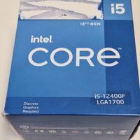 Processore intel 12400f come nuovo