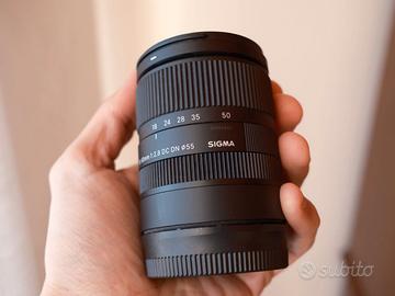 Sigma 18-50mm F2.8 per Sony E-Mount