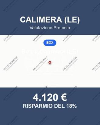 Immobile in asta di 17 m² a Calimera