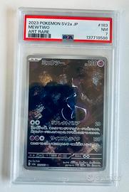 Carta pokemon Mewtwo 151 jap PSA
