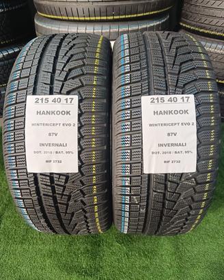 2 GOMME 215 40 17 HANKOOK INV RIF2732