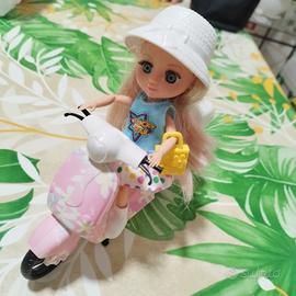 ODS Trendy Teens Mini Fashion Doll in scooter 