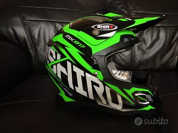 Casco Nuovomotocross Off Road Carbonio