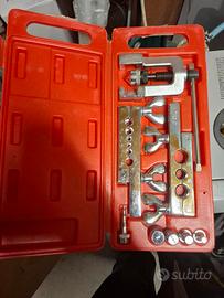 Kit cartellatrice flangiatrice tubi rame completo 