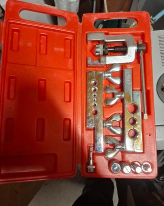 Kit cartellatrice flangiatrice tubi rame completo 