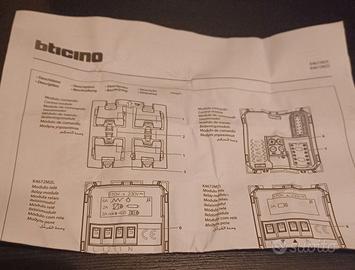 Bticino Attuatore per Taparelle a 2 file BUS