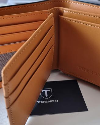 Portafoglio Uomo Vera Pelle Blocco RFID