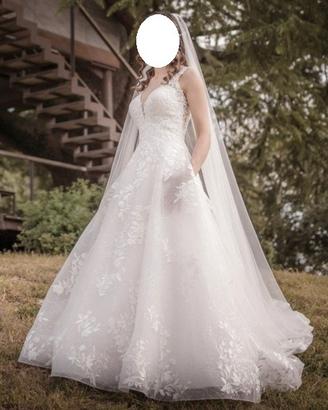 Abito da sposa con tasche