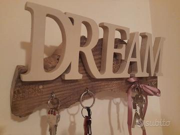 coppia di appendini shabby  chic
