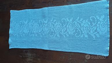 runner o inserto all'uncinetto 