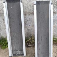 Coppia di rampe telescopiche e portatili