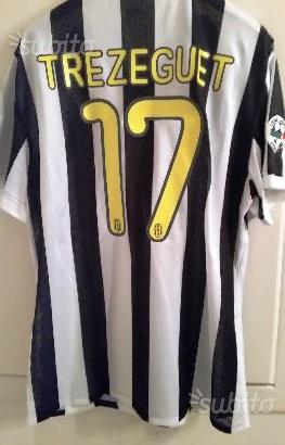 Maglia Juventus Trezeguet indossata/preparata