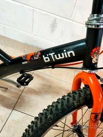Bici MTB B-twin DECHATLON ruote 20 pollici