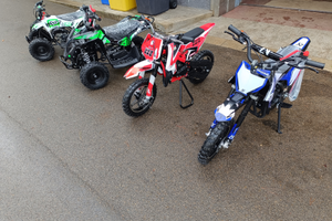 Minicross Miniquad pitbike bambino