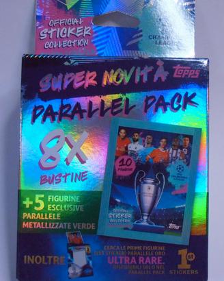 BOX TOPPS PARALLEL PACK Champions League 2022-23