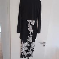 Abito longuette nero