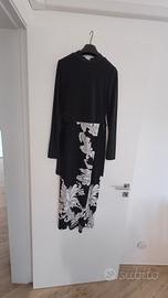 Abito longuette nero