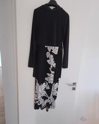 Abito longuette nero