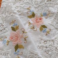 Tovaglia Vintage 3M Ricamata a Mano + 6 Tovaglioli