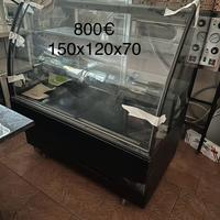 Banco frigo per torte banco per kebab senza mensol