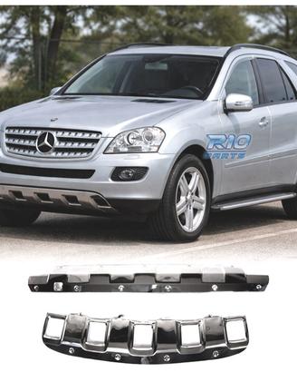 SPOILER ANTERIORE E POSTERIORE MERCEDES ML W164 05