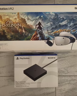 PS VR2 + Adattatore PC – Completo, ottime condizio