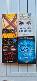 4 Libri thriller - in blocco
