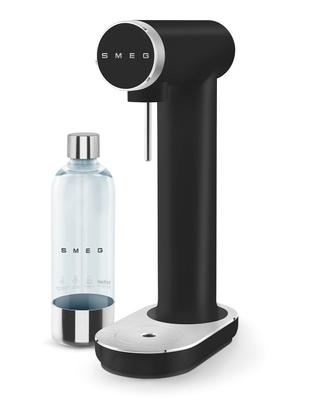 Smeg Gasatore d'acqua nero