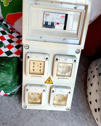quadro elettrico così come'
