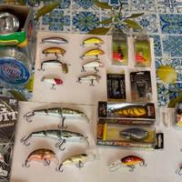 Artificiale pesca acqua dolce Bass/Luccio/Trota