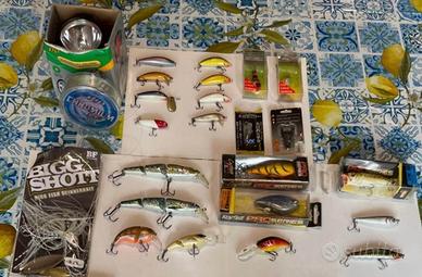 Artificiale pesca acqua dolce Bass/Luccio/Trota