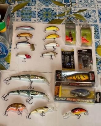 Artificiale pesca acqua dolce Bass/Luccio/Trota