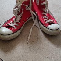 Converse All Star rosse numero 36