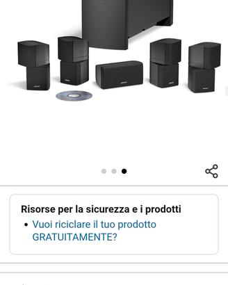 Bose Acusticma + Yamaha RX-V557 titane
 + Cd DVD