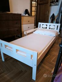 lettino ikea e materasso 
