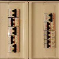 Quadretto elettrico con interruttori