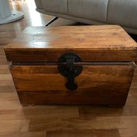 Baule in legno vintage